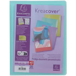 Sichtmappe Kreacover 20 Hüllen, 11 x 15 cm