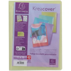 Sichtmappe Kreacover 20 Hüllen, 11 x 15 cm