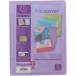 Sichtmappe Kreacover 20 Hüllen, 11 x 15 cm