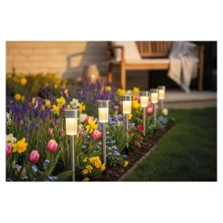 Solarlampen-Set 4,8 x 36,5 cm, 10 Stück