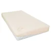 Spannbettlaken Jersey ecru, 100 x 200 cm