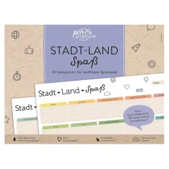 Spielblock Stadt Land