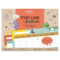 Spielblock Stadt Land