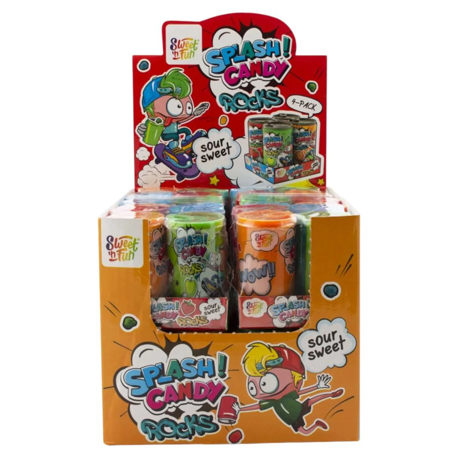 Splash Candy Rocks Kaugummi