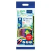 Staedtler Staedt. Buntstifte + 1 Bleistift, 12 Stück