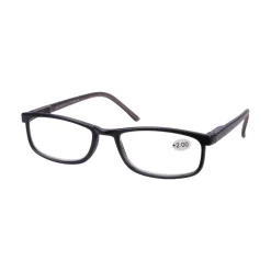 Star Optic Lesehilfe MD4 aus Kunststoff +2,0 Dioptrien schwarz/grau