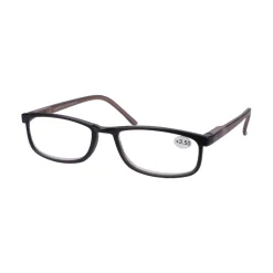 Star Optic Lesehilfe MD4 aus Kunststoff +3,5 Dioptrien schwarz/grau