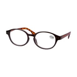 Star Optic Lesehilfe MD1 aus Kunststoff +3,0 Dioptrien schwarz/braun