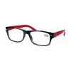 Star Optic Lesehilfe MD2 aus Kunststoff +2,0 Dioptrien schwarz/rot