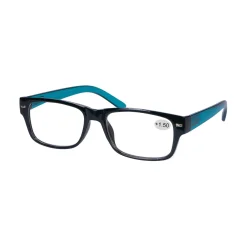 Star Optic Lesehilfe MD2 aus Kunststoff +1,5 Dioptrien schwarz/blau