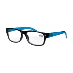Star Optic Lesehilfe MD2 aus Kunststoff +2,0 Dioptrien schwarz/blau