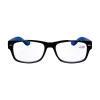 Star Optic Lesehilfe MD2 aus Kunststoff +3,0 Dioptrien schwarz/blau