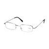 Star Optic Lesehilfe MD6 aus Metall +3,5 Dioptrien silber glänzend