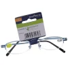 Star Optic Lesehilfe MD3 aus Metall +3,5 Dioptrien hellblau
