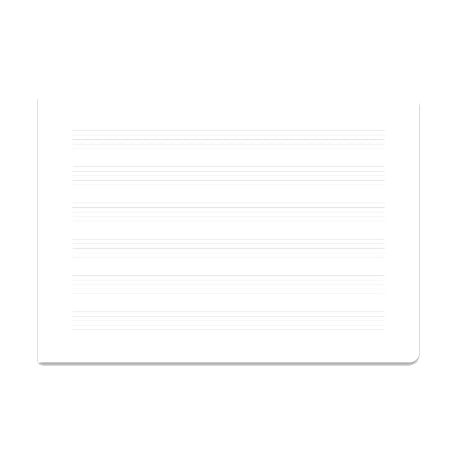 Staufen Notenheft A5 quer, 8 Blatt
