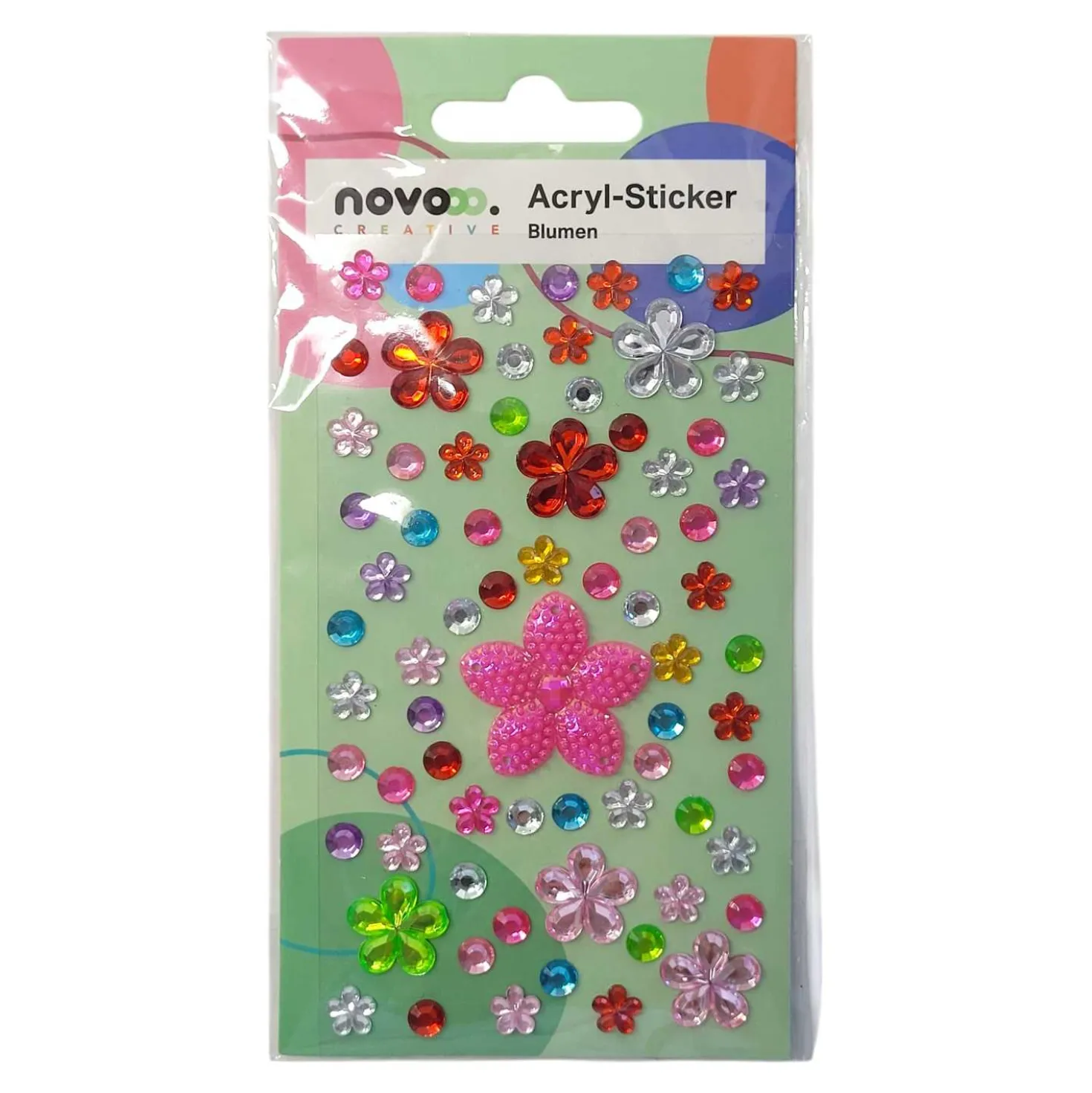 Sticker Acryl Blumen