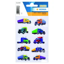 %Sticker CooleTrucks Transpuffy, 1 Blatt