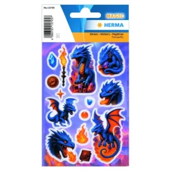 %Sticker Dragon Transpuffy, 1 Blatt