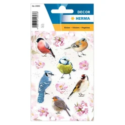 Sticker Heimatvögel, 3 Blatt