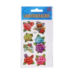 Sticker Laser Blumen
