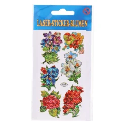 Sticker Laser Blumen