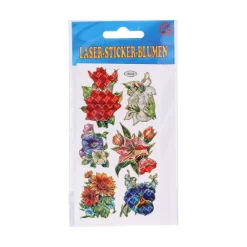 Sticker Laser Blumen