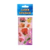 Sticker Laser Blumen, 7 x 18 cm