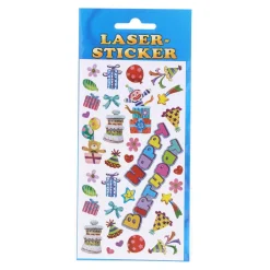 Sticker Laser Happy Birthday