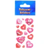 Sticker Schaum Herzen und Tiere