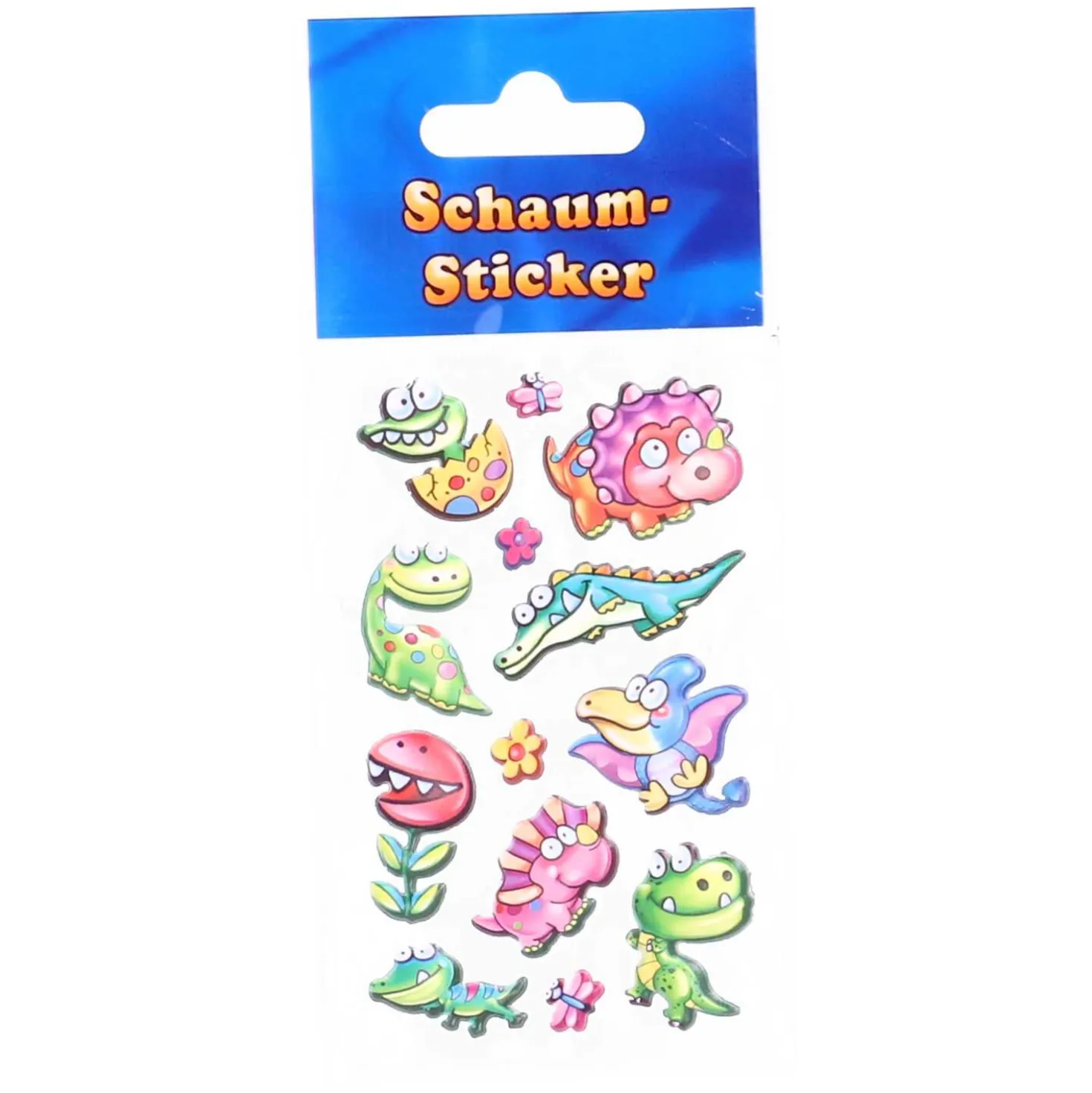 Sticker Schaum Herzen und Tiere