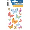 Sticker Schmetterling, 2 Blatt
