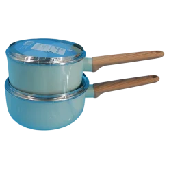 Stielkasserolle Set /18 cm Alu, 16 cm, 2 Stück