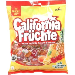 Storck California Früchte Bonbons mit Fruchtsaft, 425 g