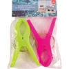 Strandtuchklammern Pack, 12 x 3 cm, 2 Stück
