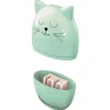 STYLEX® Doppelspitzer mit Radiergummi Katze 3fach
