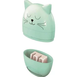 STYLEX® Doppelspitzer mit Radiergummi Katze 3fach