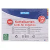 Stylex ® Karteikarten DIN A5 linert, weiß, 100 Stück