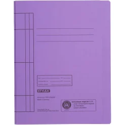 Stylex ® Schnellhefter DIN A4 Karton, violett