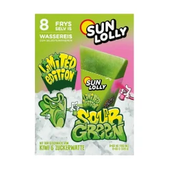 SunLolly Wassereis Sour Green
