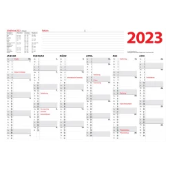 Tafelkalender A5 2026 Karton