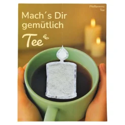 Tee Geschenkkarte Machs Dir gemütlich
