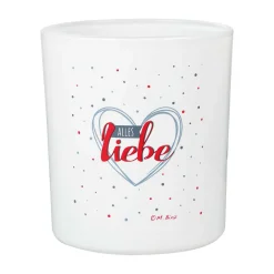 Teelichthalter Alles Liebe, 8 cm