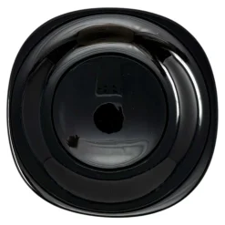 Teller, schwarz, Ø = 20 cm