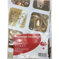 Tischdecke rund Wachstuch