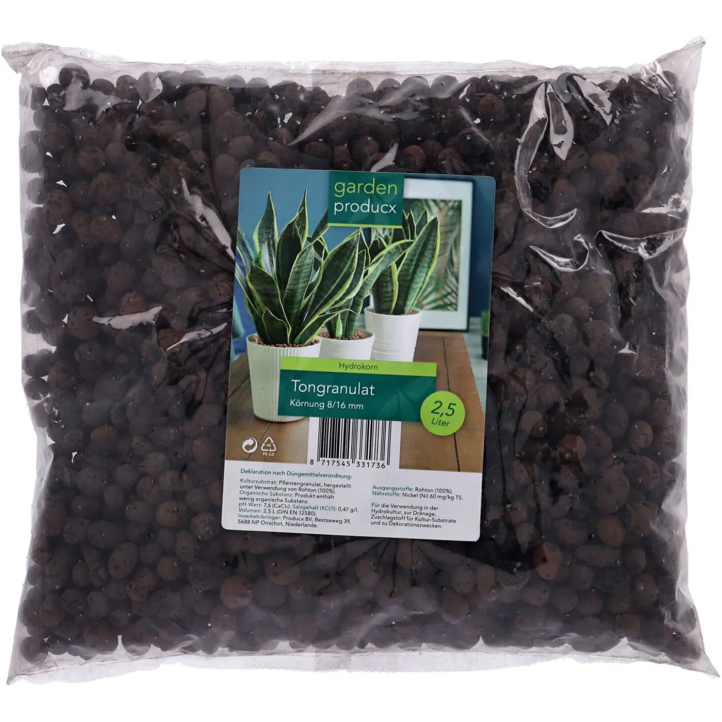 Ton-Granulat 2,5 l