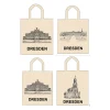 Tragetasche Dresden Baumwolle, 38 x 42 cm