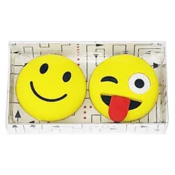 Trendhaus Radierer Smileys, 2 Stück
