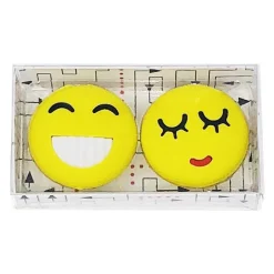 Trendhaus Radierer Smileys, 2 Stück