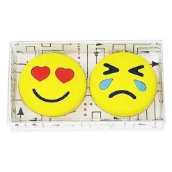 Trendhaus Radierer Smileys, 2 Stück