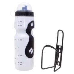 Trinkflasche mit Halterung, 650 ml